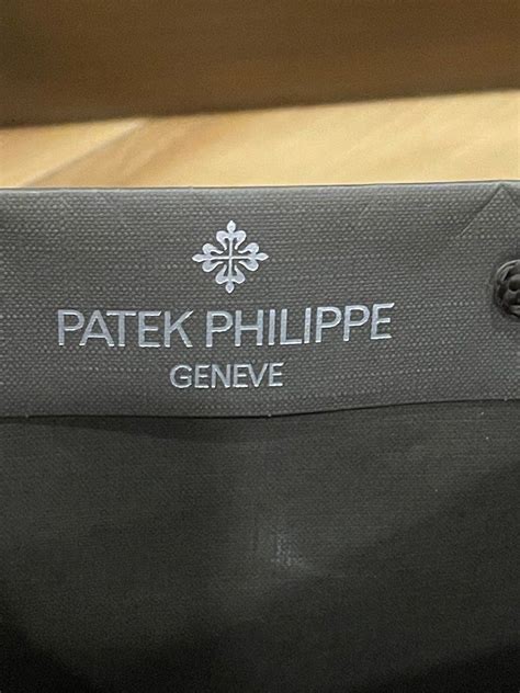 patek philippe paper bag|Extremely Rare .